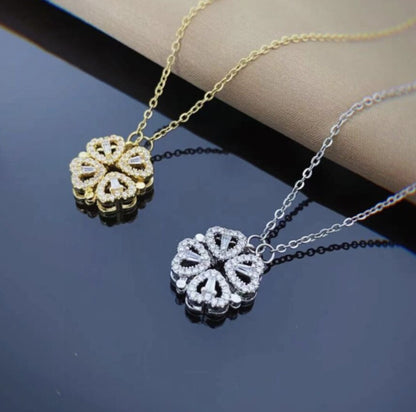 GemGlamor™ Ciondolo a Forma di Fiore / Guadrifoglio